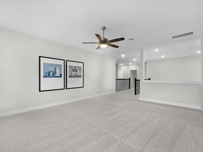 Spacious, unfurnished interior of a new home in Brook Bend at Clopton Farms, Montgomery (Image 11). Spacious, unfurnished interior of a new home in Brook Bend at Clopton Farms, Montgomery (Image 11).