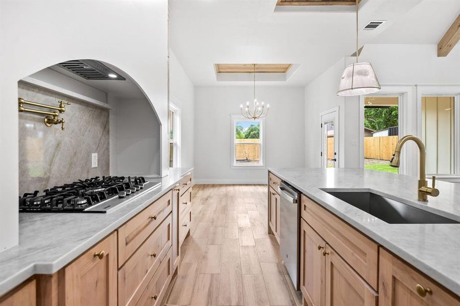 Furnished interior view inside a new home in , Fort Worth (Image 16).