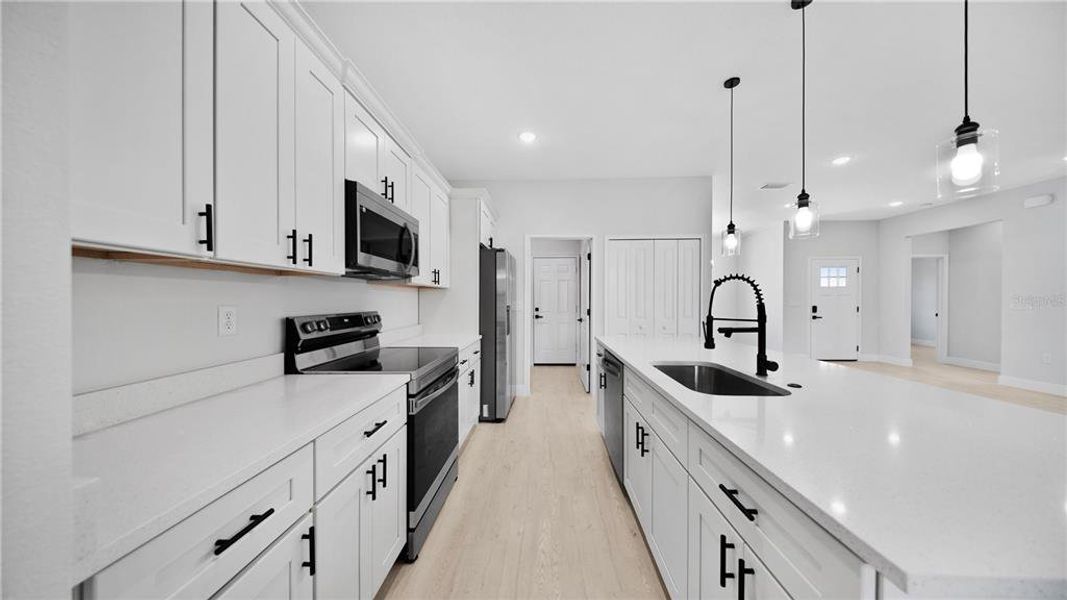 Furnished interior view inside a new home in , Ocala (Image 8).