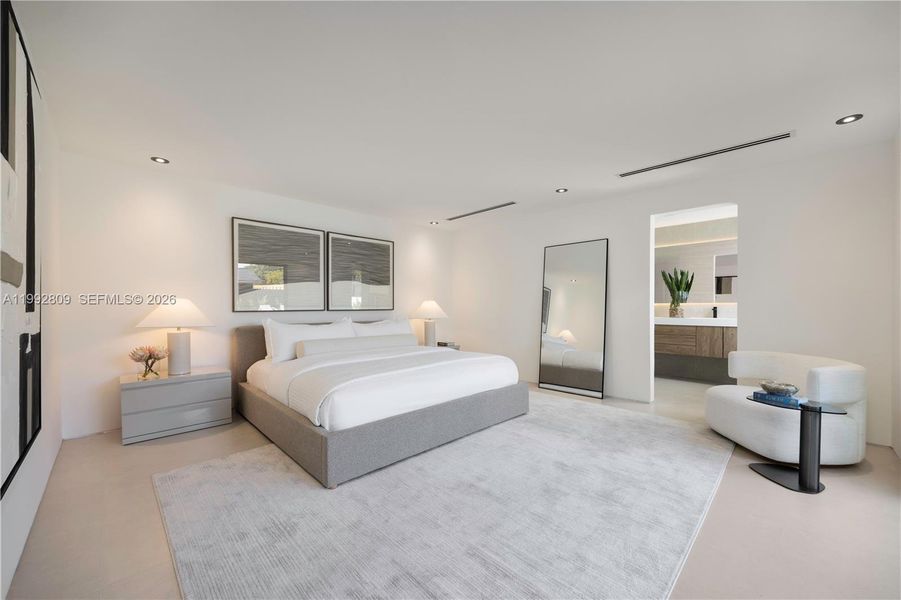 Furnished interior view inside a new home in , Miami (Image 4).