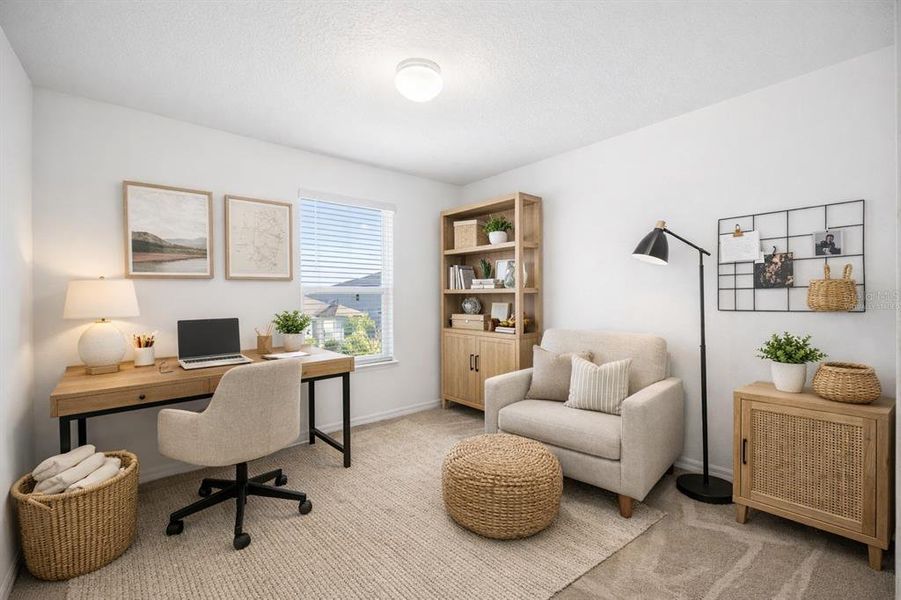 Furnished interior view inside a new home in , Land O' Lakes (Image 31).