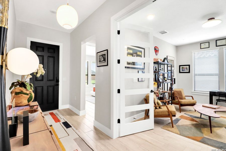 Furnished interior view inside a new home in Kissing Tree, San Marcos (Image 29).