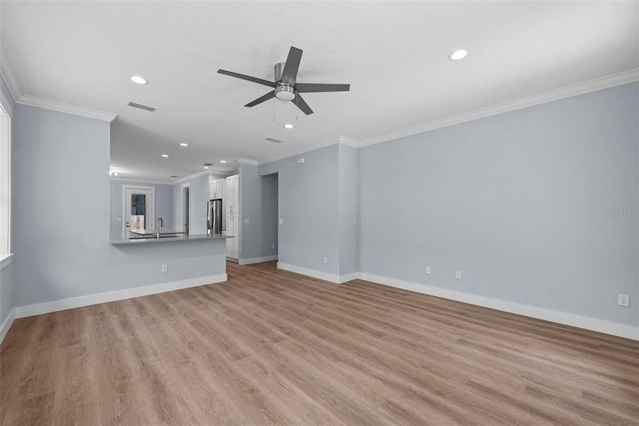 Spacious, unfurnished interior of a new home in , Tampa (Image 12). Spacious, unfurnished interior of a new home in , Tampa (Image 12).