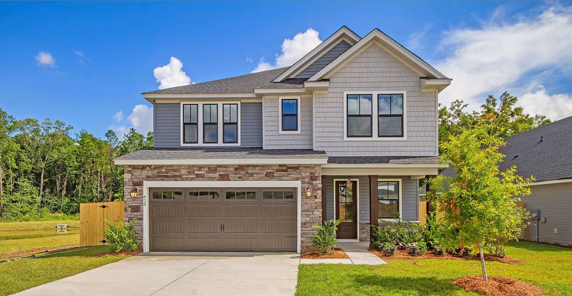 Delmar II Elevation 2 Fair Isle Color Package