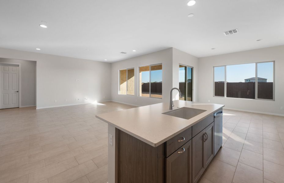 Furnished interior view inside a new home in Soleo, San Tan Valley (Image 16).