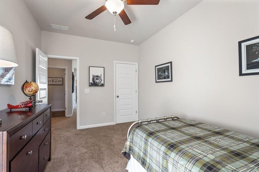 Furnished interior view inside a new home in The Andros, Dalton (Image 22).