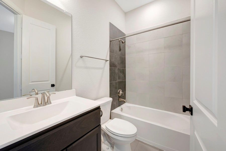 Furnished interior view inside a new home in ARTAVIA 45' Homesites, Conroe (Image 11).