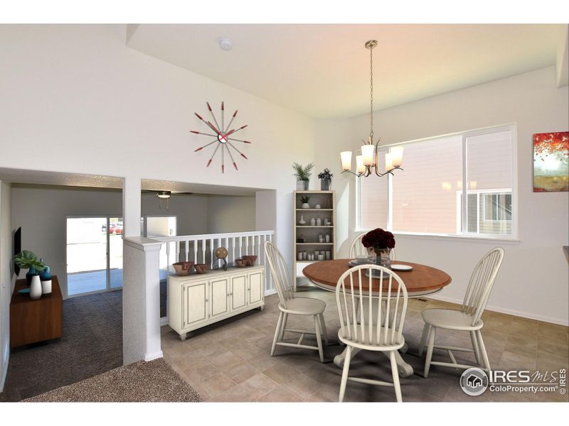 Furnished interior view inside a new home in , Johnstown (Image 2).