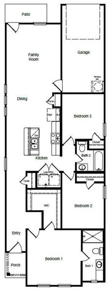 D.R. Horton's Acorn Floorplan - All Home and community information, including pricing, included features, terms, availability and amenities, are subject to change at any time without notice or obligation. All Drawings, pictures, photographs, video, square footages, floor plans, elevations, features, colors and sizes are approximate for illustration purposes only and will vary from the homes as built.