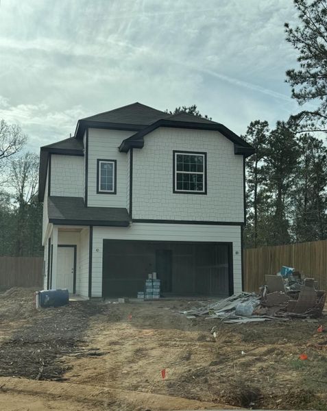 In-progress construction of a new home in River's Edge, Conroe, TX (Image 21). In-progress construction of a new home in River's Edge, Conroe, TX (Image 21).