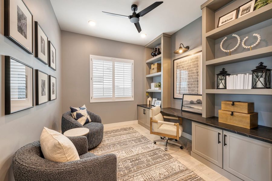Representative furnished interior of a home built from the Aspen Plan 4512 by Tri Pointe Homes in Terraza, San Tan Valley (Image 13).