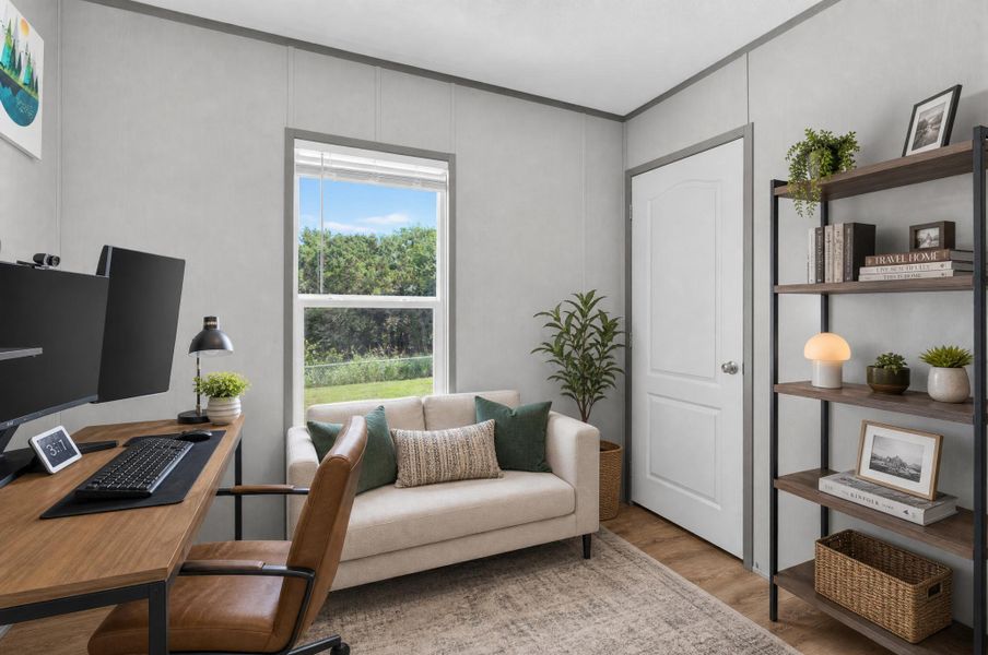 Office/ Bedroom has been Virtually Staged Office/ Bedroom has been Virtually Staged