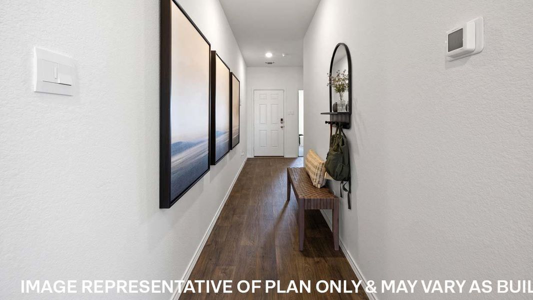 Furnished interior view inside a new home in Briarwood, Elgin (Image 25).