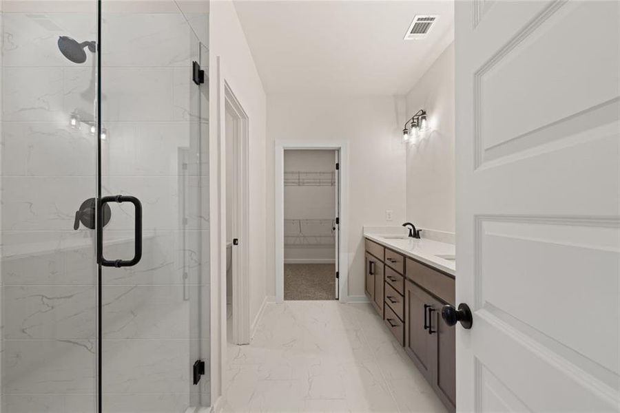 Furnished interior view inside a new home in , Cumming (Image 9).