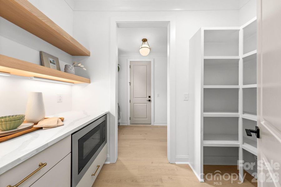 Furnished interior view inside a new home in , Charlotte (Image 45).