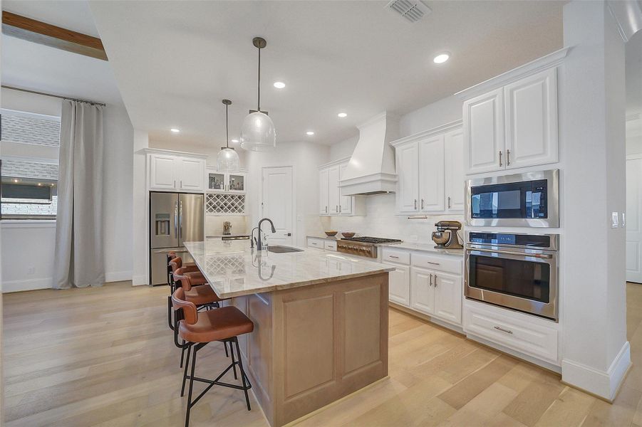 Furnished interior view inside a new home in , Cypress (Image 17).