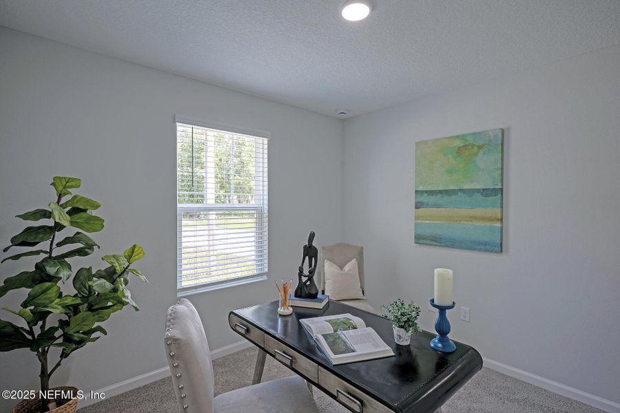 Furnished interior view inside a new home in , Jacksonville (Image 24). Furnished interior view inside a new home in , Jacksonville (Image 24).