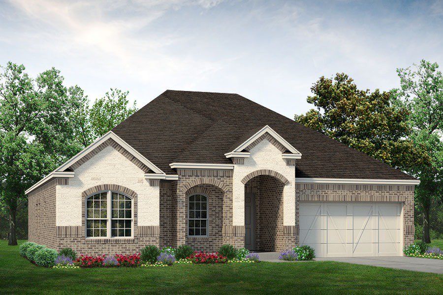 Representative exterior photo of a completed home built from the Colby by Sandlin Homes in Lakesong, Midlothian, TX (Image 20). Representative exterior photo of a completed home built from the Colby by Sandlin Homes in Lakesong, Midlothian, TX (Image 20).