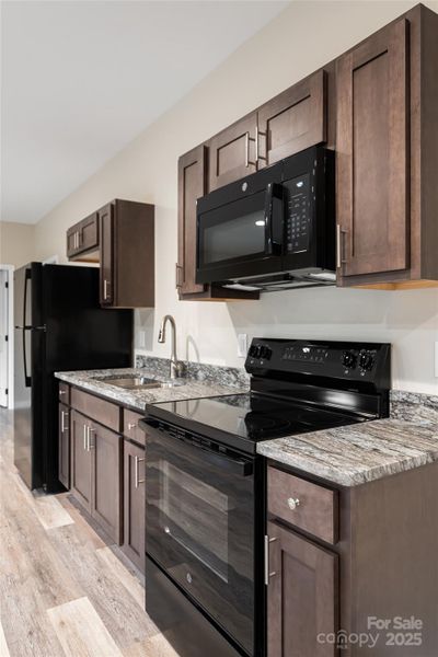 Furnished interior view inside a new home in , Mars Hill (Image 12).