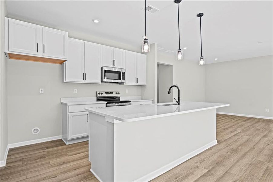 Furnished interior view inside a new home in Sage Woods, Dallas (Image 11).