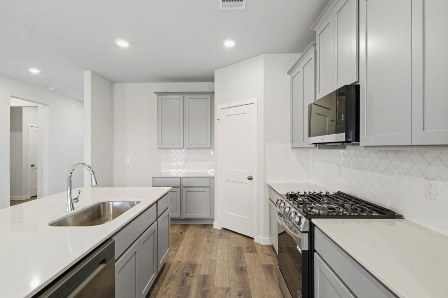 Furnished interior view inside a new home in Mirabella, Brookshire (Image 6).