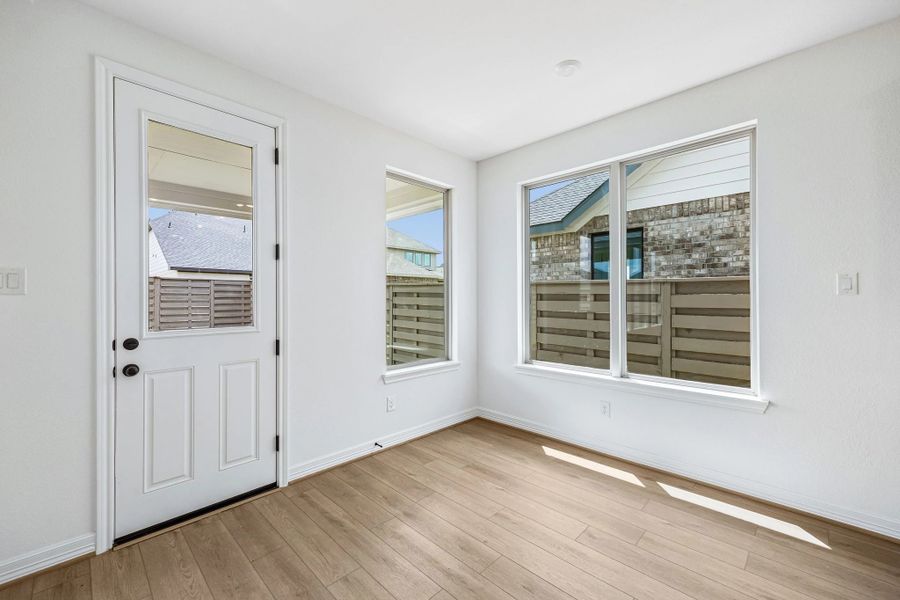 Spacious, unfurnished interior of a new home in Austin Point, Richmond (Image 12). Spacious, unfurnished interior of a new home in Austin Point, Richmond (Image 12).