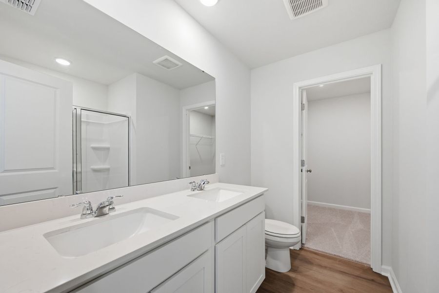 Furnished interior view inside a new home in Grand Arbor, Blythewood (Image 4). Furnished interior view inside a new home in Grand Arbor, Blythewood (Image 4).