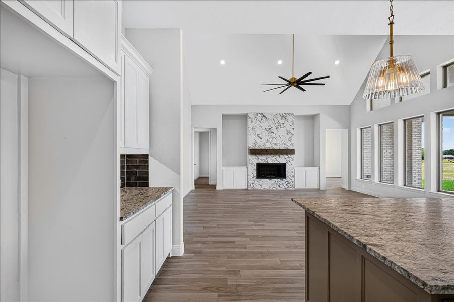 Furnished interior view inside a new home in Brock Heights, Brock (Image 10).