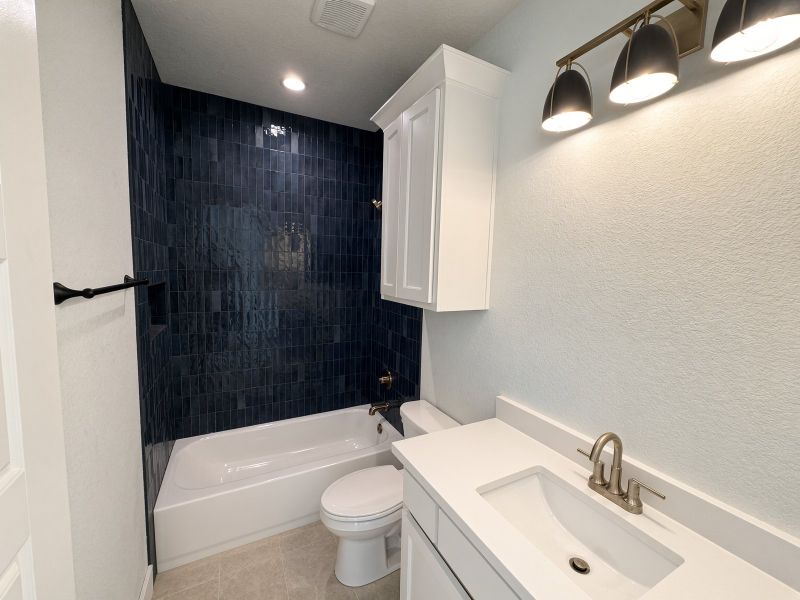 Furnished interior view inside a new home in Overton Oaks, Paradise (Image 6). Furnished interior view inside a new home in Overton Oaks, Paradise (Image 6).