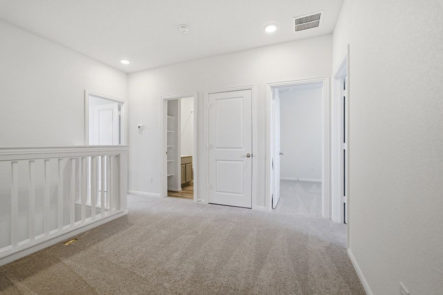 Representative unfurnished interior of a home built from the Mies by CastleRock Communities in Municipal Drive Townhomes, Leander (Image 21). Representative unfurnished interior of a home built from the Mies by CastleRock Communities in Municipal Drive Townhomes, Leander (Image 21).