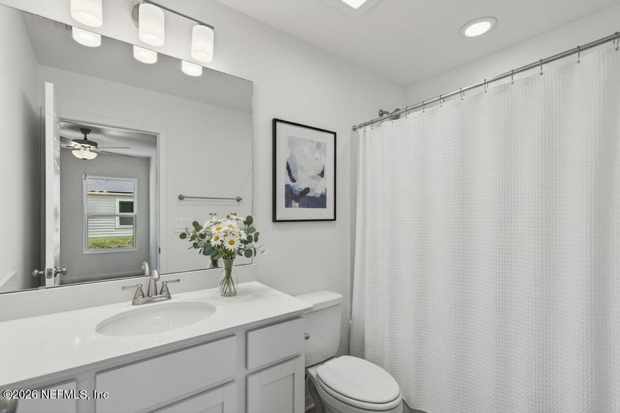 Furnished interior view inside a new home in , Jacksonville (Image 16).