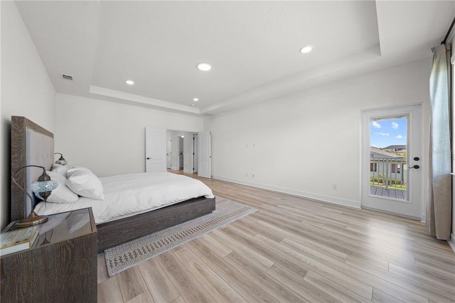 Furnished interior view inside a new home in Eden at Crossprairie, St. Cloud (Image 56).