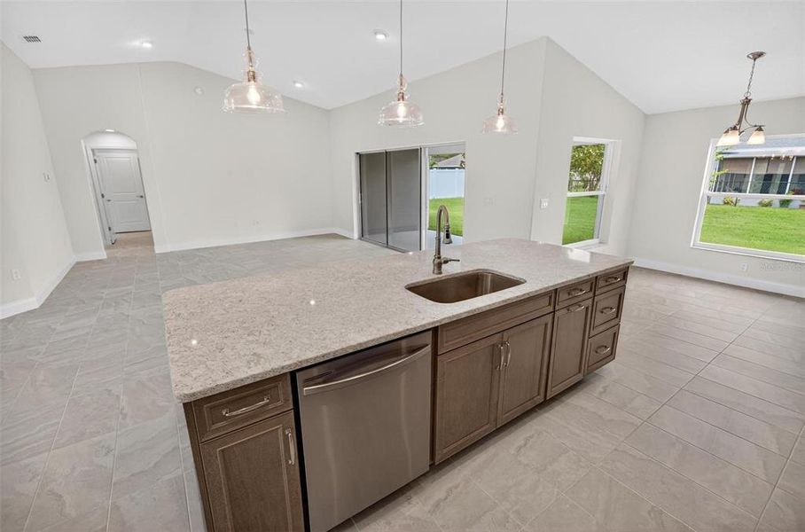 Furnished interior view inside a new home in , Palm Coast (Image 16).