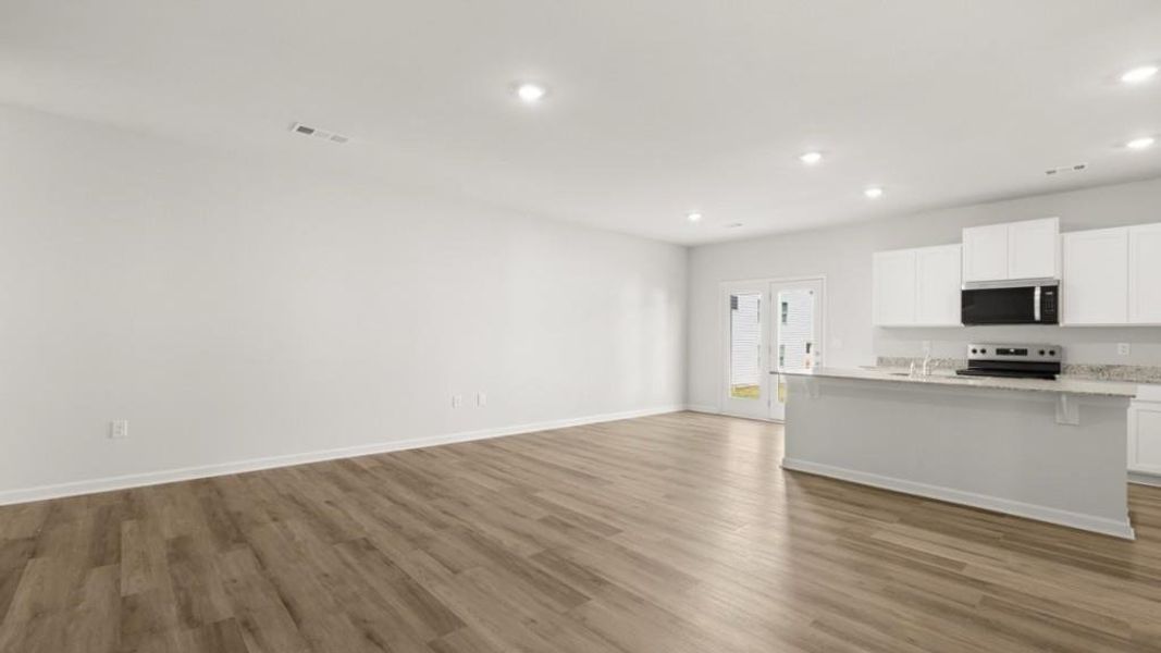 Spacious, unfurnished interior of a new home in Rolling Meadows, Jasper (Image 14). Spacious, unfurnished interior of a new home in Rolling Meadows, Jasper (Image 14).