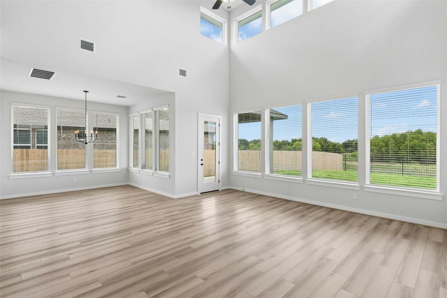 Spacious, unfurnished interior of a new home in East View Farms, Georgetown (Image 31).