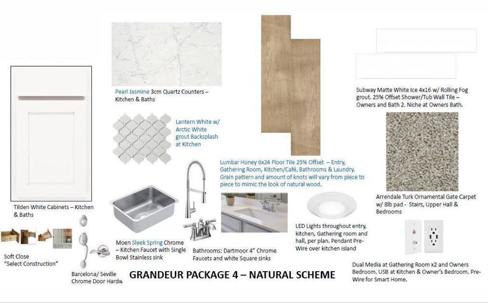 Sample of building materials used in homes in Camellia, Stuart (Image 15).