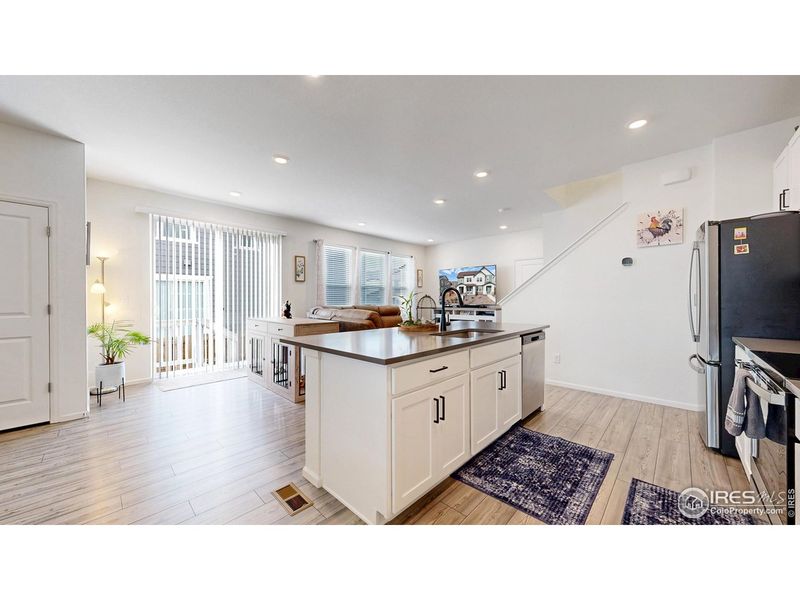 Furnished interior view inside a new home in , Commerce City (Image 9).