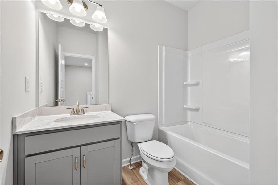 Furnished interior view inside a new home in Franklin Manor, Lawrenceville (Image 13).