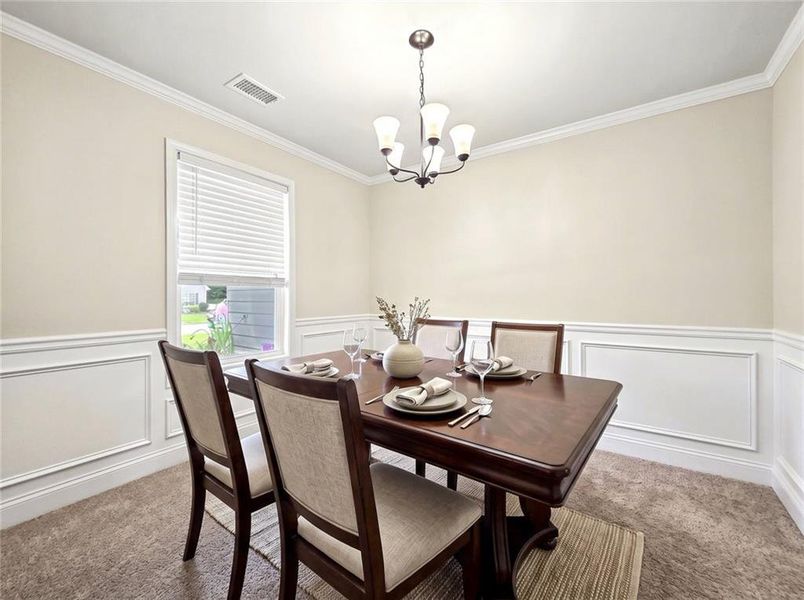Furnished interior view inside a new home in , Winterville (Image 14).
