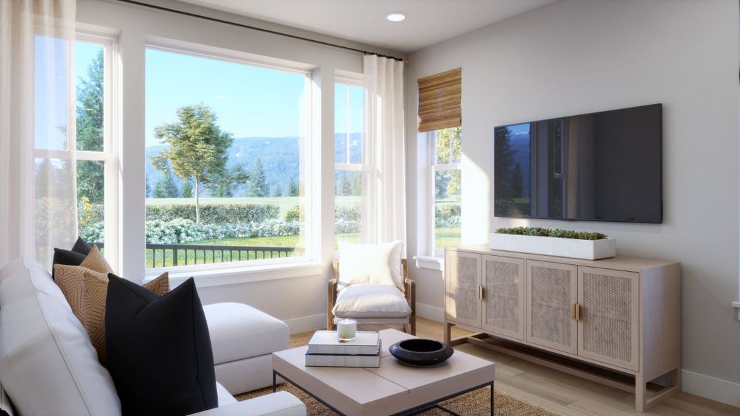 Representative furnished interior of a home built from the D by Trumark Homes in Erie Highlands, Erie (Image 5).