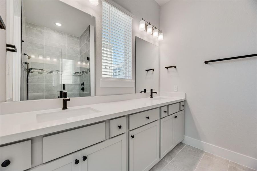 Furnished interior view inside a new home in Collin Creek, Plano (Image 6). Furnished interior view inside a new home in Collin Creek, Plano (Image 6).