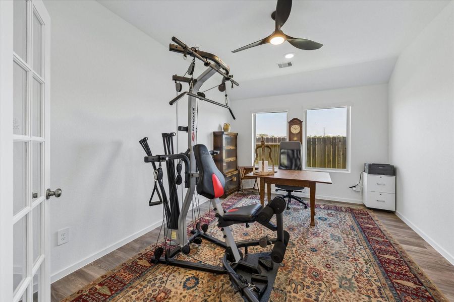 Furnished interior view inside a new home in , Magnolia (Image 11).