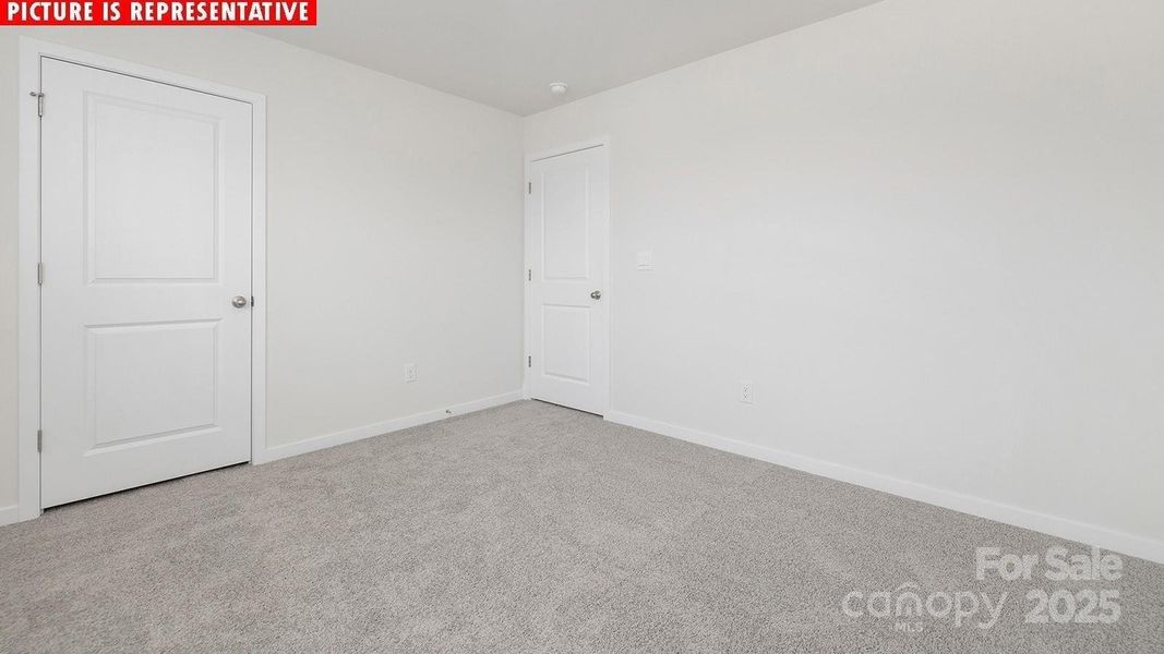 Spacious, unfurnished interior of a new home in Cardinal Creek, Charlotte (Image 23).