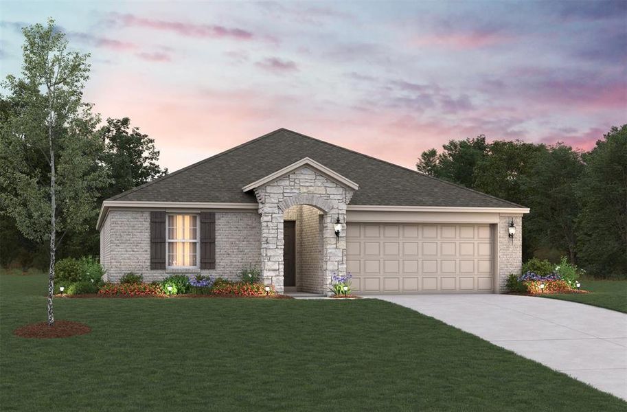 Beazer Homes Stark Farms Sierra plan