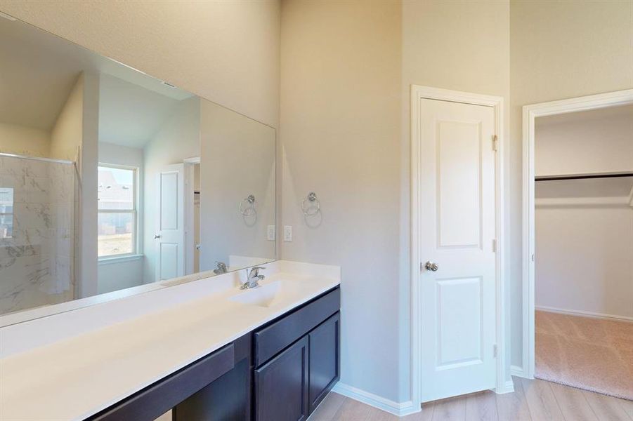 Furnished interior view inside a new home in Kings Way, Denton (Image 6).