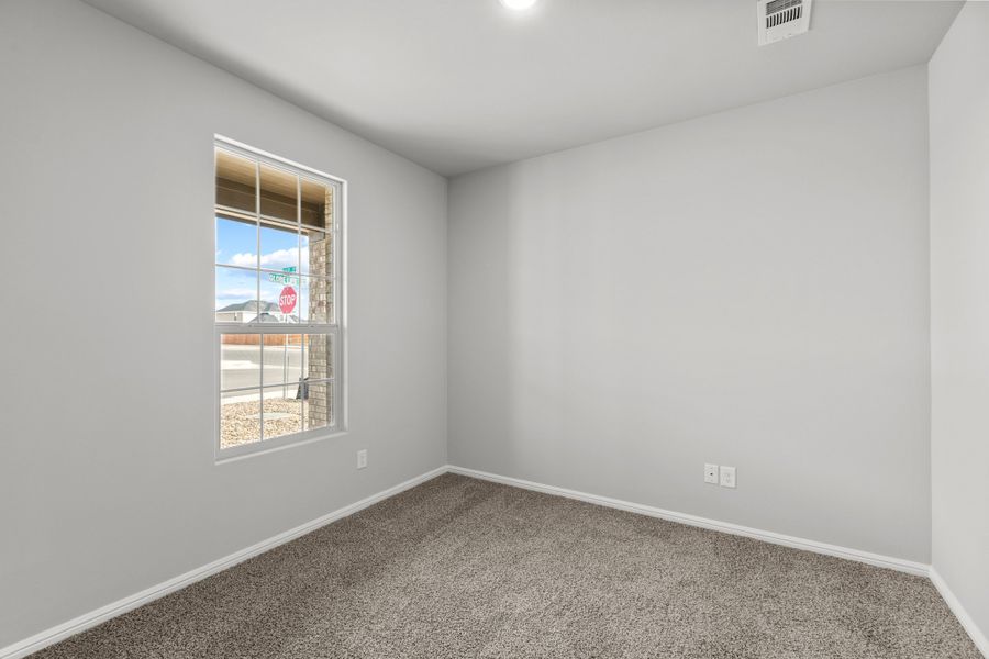 Representative unfurnished interior of a home built from the Shelby by D.R. Horton in Yukon Ridge, Odessa (Image 23). Representative unfurnished interior of a home built from the Shelby by D.R. Horton in Yukon Ridge, Odessa (Image 23).
