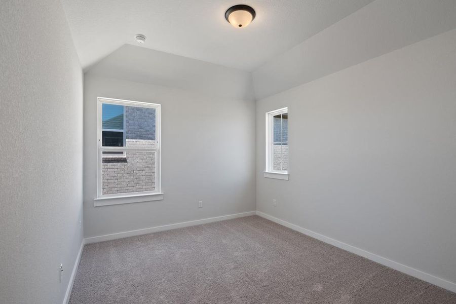 Spacious, unfurnished interior of a new home in Park Collection at Lariat, Liberty Hill (Image 19). Spacious, unfurnished interior of a new home in Park Collection at Lariat, Liberty Hill (Image 19).