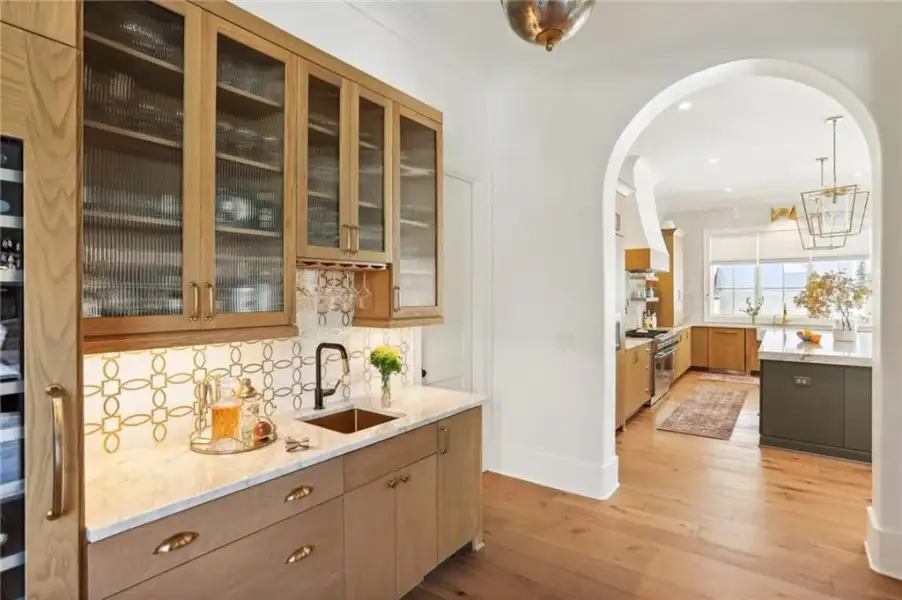 Furnished interior view inside a new home in , Atlanta (Image 28).