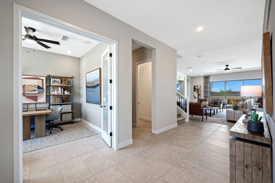 Representative furnished interior of a home built from the Sage by Mattamy Homes in Empire Pointe, Queen Creek (Image 39).
