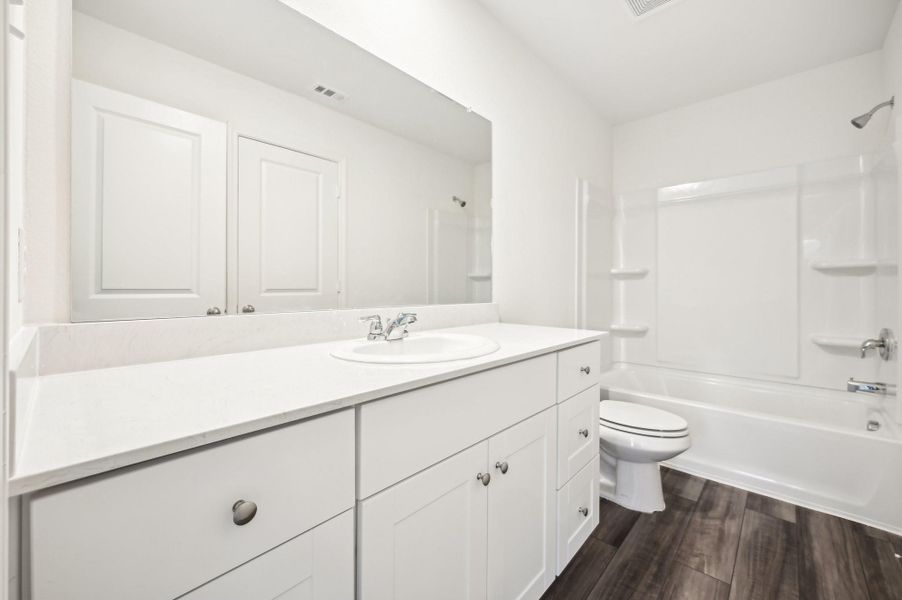 Furnished interior view inside a new home in Sunset Oaks, Maxwell (Image 10).